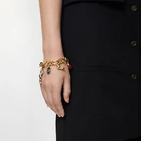 Charm Bracelet in Gold/multicolour - Women | Burberry® Official