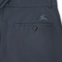 Cotton Chinos in Magnet - Men | Burberry® Official