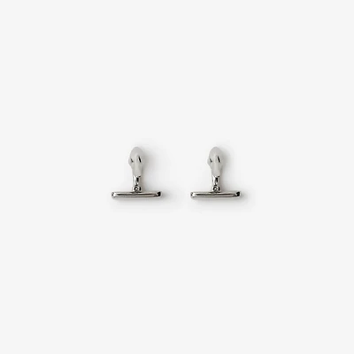 Duck Cufflinks in Silver - Men | Burberry® Official