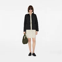 Quilted Nylon Jacket in Black/sand - Women | Burberry® Official