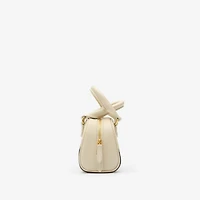 Mini Highlands Bowling Bag​ in Light beige - Women | Burberry® Official