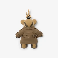 Thomas Bear Charm in Juniper green - Women | Burberry® Official