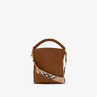 Mini B Clip Bucket Bag​ in Hazel brown - Women, Leather | Burberry® Official