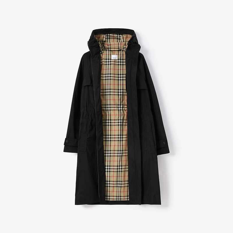 Lightweight Parka in Black - Women, Nylon | Burberry® Official