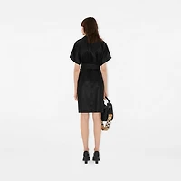 Viscose Trench Dress in Black - Women | Burberry® Official