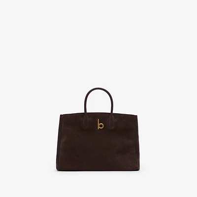 Small Rocking Horse Tote​ in Dark brown - Women | Burberry® Official
