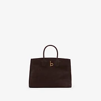Small Rocking Horse Tote​ in Dark brown - Women | Burberry® Official