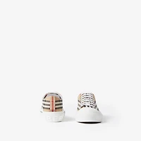 Check Sneakers in Archive beige - Men | Burberry® Official