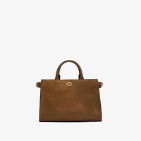 Small Cotswolds Tote in Hazel brown - Women | Burberry® Official