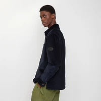 Corduroy Overshirt in Twilight blue - Men, Cotton | Burberry® Official