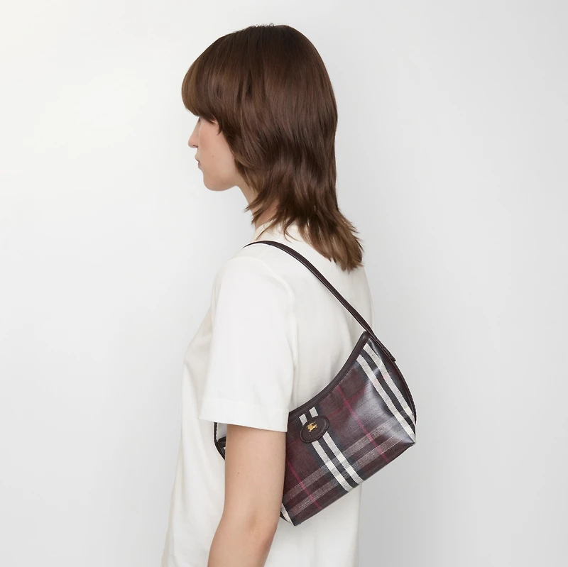 Mini Highlands Shoulder Bag​ in Mahogany - Women | Burberry® Official