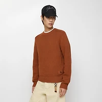 Cashmere Sweater in Ginger orange - Men | Burberry® Official