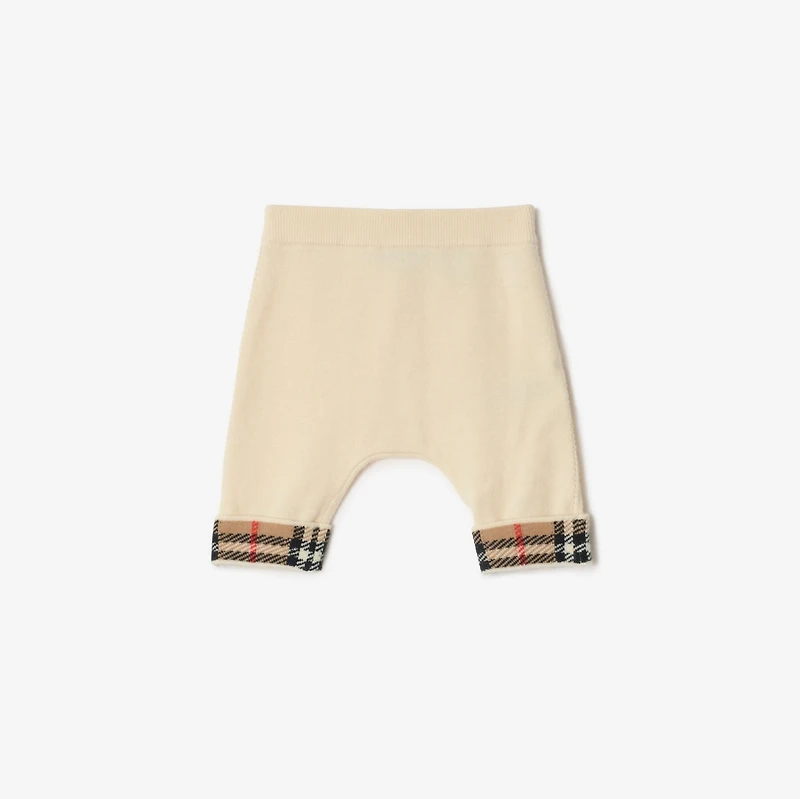 Cashmere Two-piece Baby Gift Set in Ivory - Children | Burberry® Official