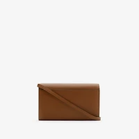 Cotswolds Strap Wallet​ in Hazel - Women, Leather | Burberry® Official