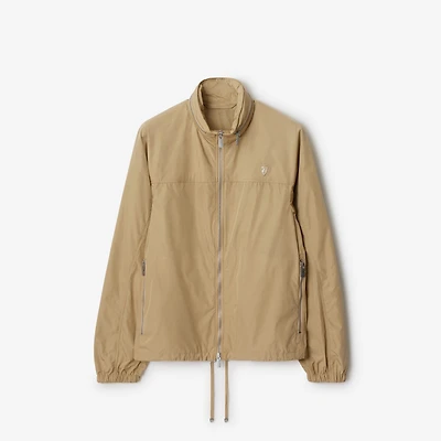 Nylon Cotton Jacket in Cracker - Women | Burberry® Official