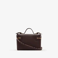 Bloomsbury Vanity Bag in Peat brown/sand beige - Women, Leather | Burberry® Official