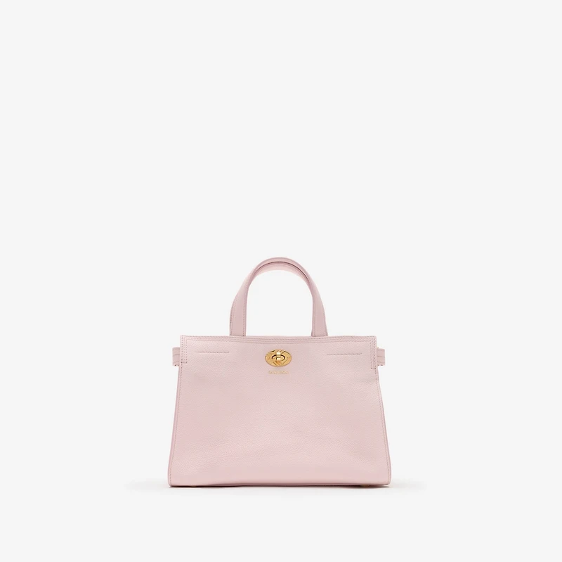 Mini Cotswolds Tote in Cameo pink - Women, Leather | Burberry® Official