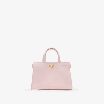 Mini Cotswolds Tote in Cameo pink - Women, Leather | Burberry® Official