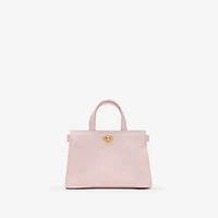 Mini Cotswolds Tote in Cameo pink - Women, Leather | Burberry® Official