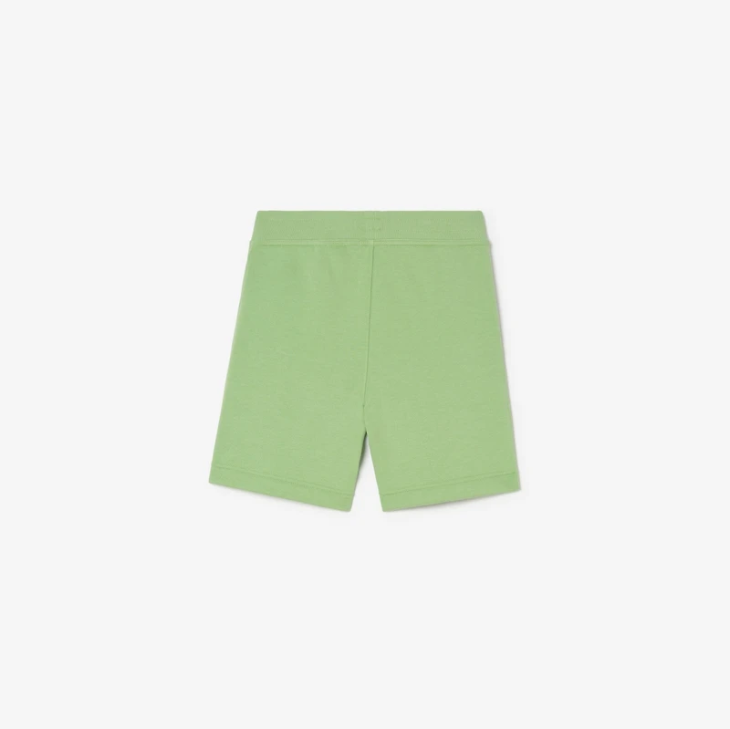 Cotton Shorts in Honeydew green | Burberry® Official