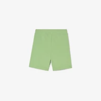 Cotton Shorts in Honeydew green | Burberry® Official