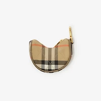 Horseshoe Crossbody Charm in Sand beige - Women, Nylon | Burberry® Official