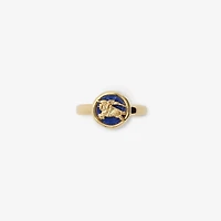 Knight Coin Ring in Gold/blue - Women | Burberry® Official