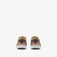 Check Matrix Sport Sneakers in Broom - Men, Nylon | Burberry® Official