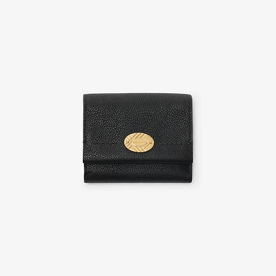 Cotswolds Wallet in Black - Women, Leather | Burberry® Official