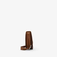 Tavistock Messenger Bag in Hazel brown - Men, Leather | Burberry® Official