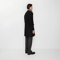 Wool Tailored Coat in Black - Men | Burberry® Official