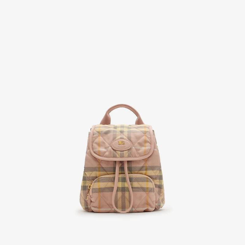 Mini Horseshoe Backpack in Teacup pink - Women | Burberry® Official