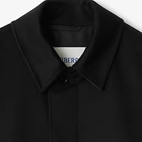 Mid-length Cashmere Car Coat in Black - Men | Burberry® Official