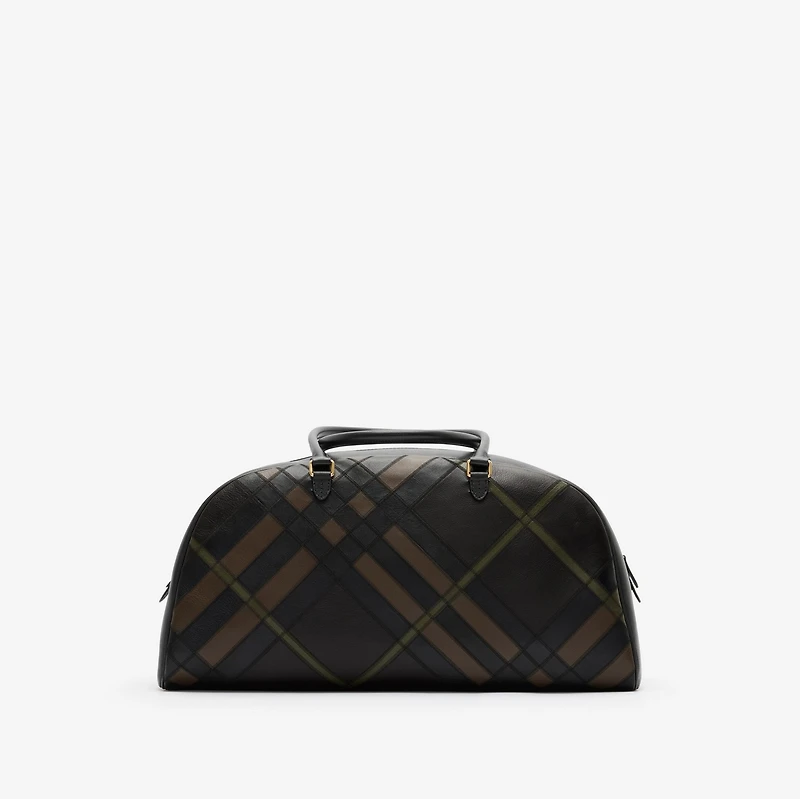 Extra Large Highlands Bowling Bag​ in Peat brown - Men | Burberry® Official