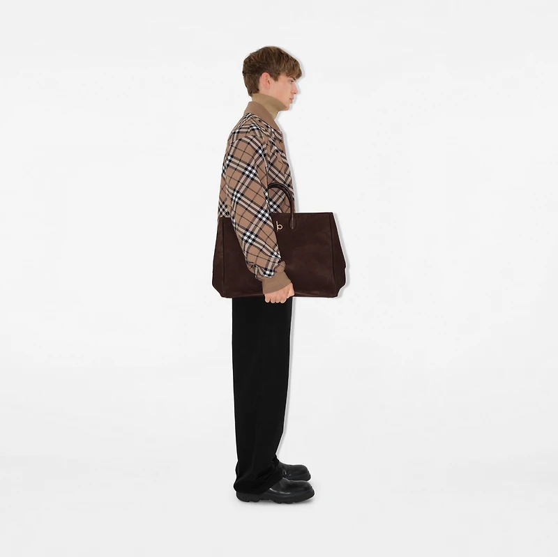 Large Rocking Horse Tote​ in Dark brown - Women | Burberry® Official
