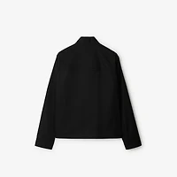 Cotton Harrington Jacket in Black - Men | Burberry® Official