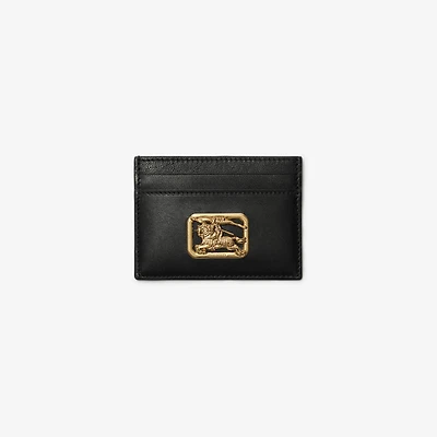Rider Card Case in Black - Women, Leather | Burberry® Official