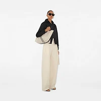 Medium Highlands Tote in Soap - Women, Cotton, Linen | Burberry® Official
