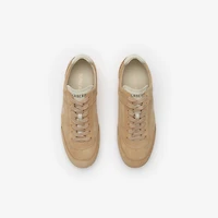 Suede Knight Runner Sneakers​ in Flax/dove beige - Women | Burberry® Official