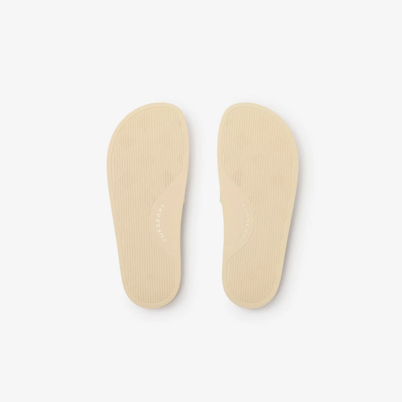 Check Slides in Clam - Women | Burberry® Official