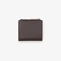 Pop Check Zip Wallet​ in Peat brown/sand beige - Men, Leather | Burberry® Official