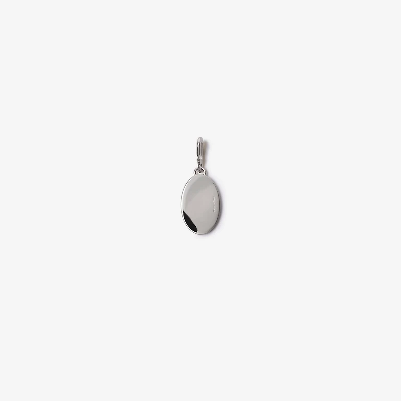 Knight Stamp Enamel Charm in Sash purple/silver - Women | Burberry® Official