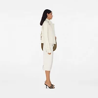Cotton Capri Trousers in Quartz - Women | Burberry® Official