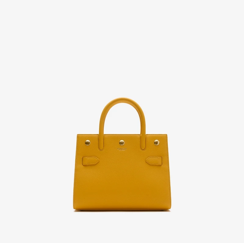 Mini Title Bag in Marigold - Women | Burberry® Official