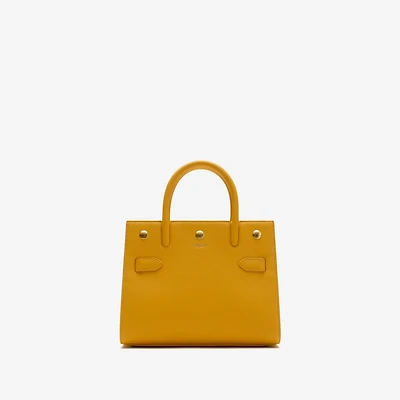 Mini Title Bag in Marigold - Women | Burberry® Official