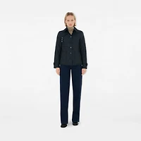 Quilted Thermoregulated Jacket in Midnight - Women, Econyl, Nylon | Burberry® Official