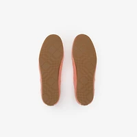 Leather Knight Runner Sneakers​ in Ditsy pink - Women | Burberry® Official