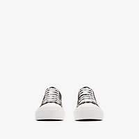 Check Sneakers in Mahogany - Women | Burberry® Official