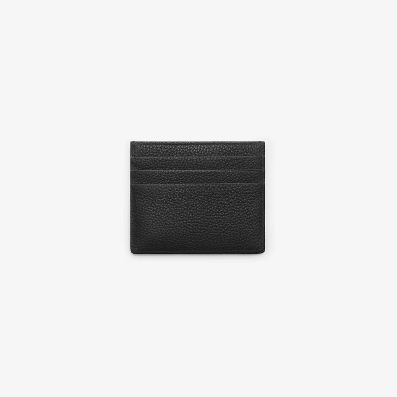 Tall Knight Stamp Card Case​ in Black - Men, Leather | Burberry® Official