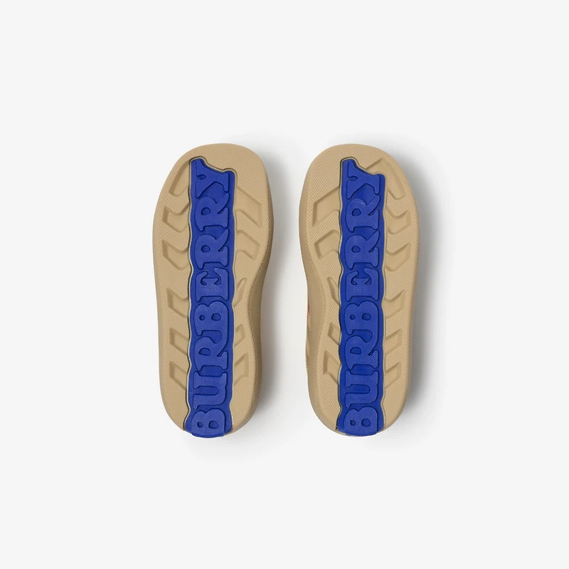 Check Sneakers in Sand beige - Children | Burberry® Official